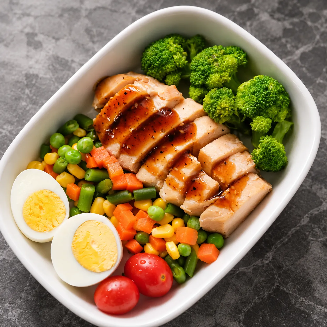 Ức gà nấu chậm vị BBQ